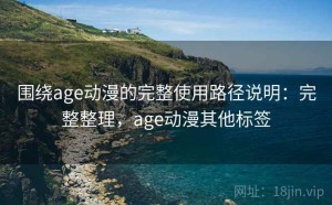 围绕age动漫的完整使用路径说明：完整整理，age动漫其他标签