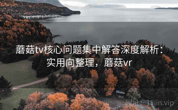 蘑菇tv核心问题集中解答深度解析：实用向整理，蘑菇vr