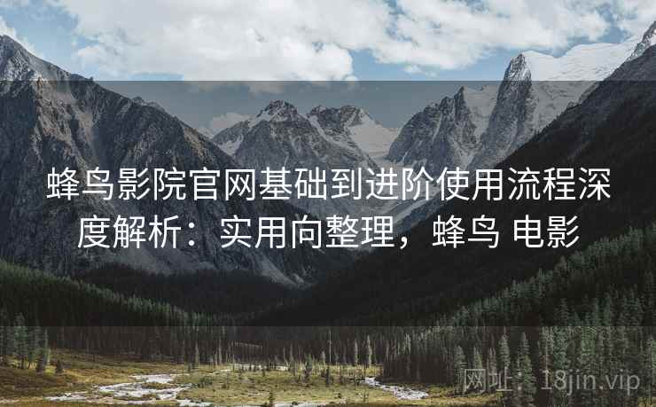 蜂鸟影院官网基础到进阶使用流程深度解析：实用向整理，蜂鸟 电影